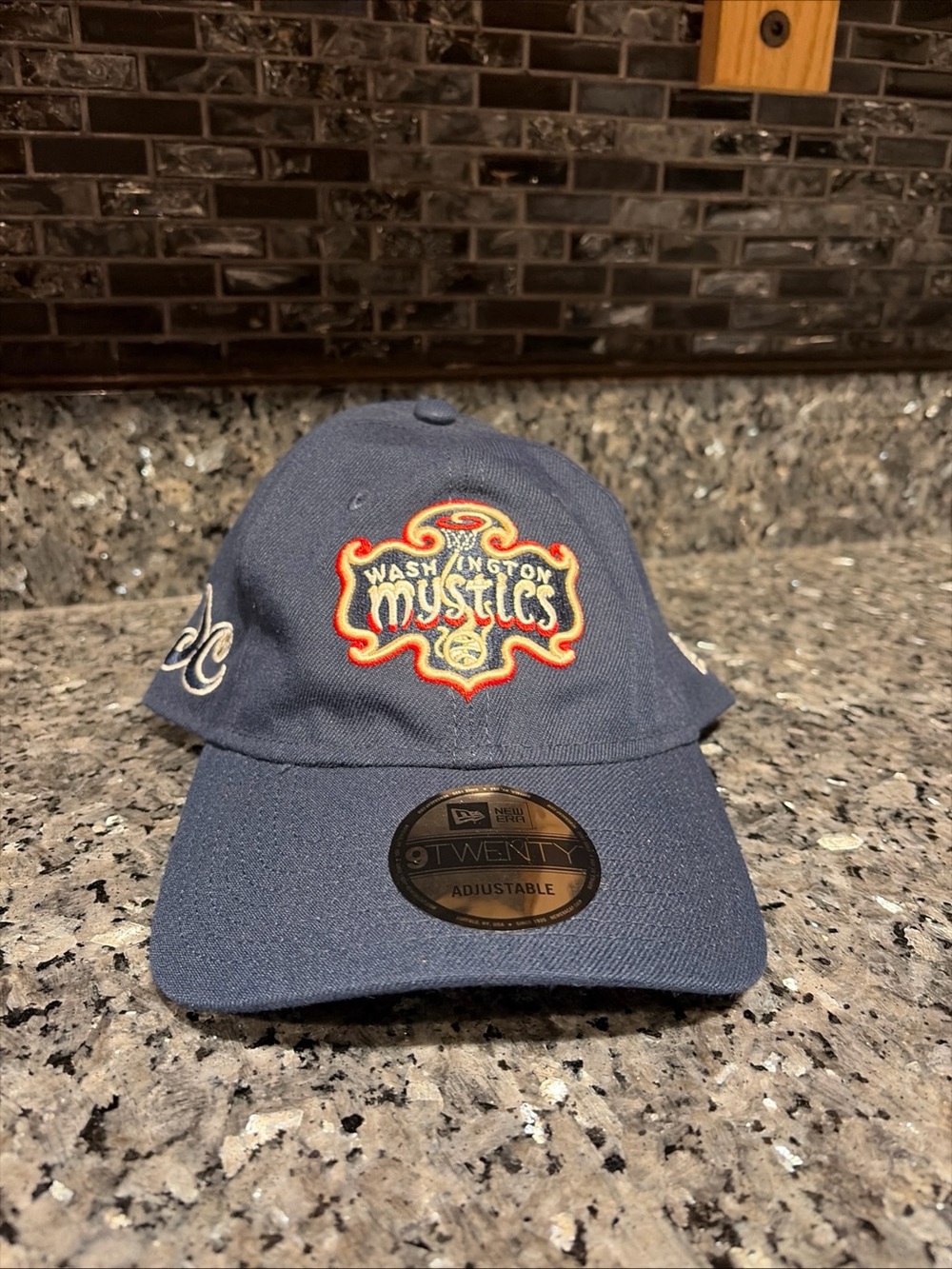 Washington Mystics WNBA Adjustable Baseball Cap Hat Navy Blue New